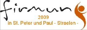 Logo Firmung 2009 Straelen