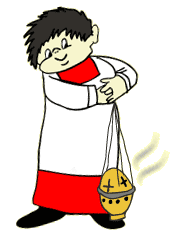 Messdiener animiert
